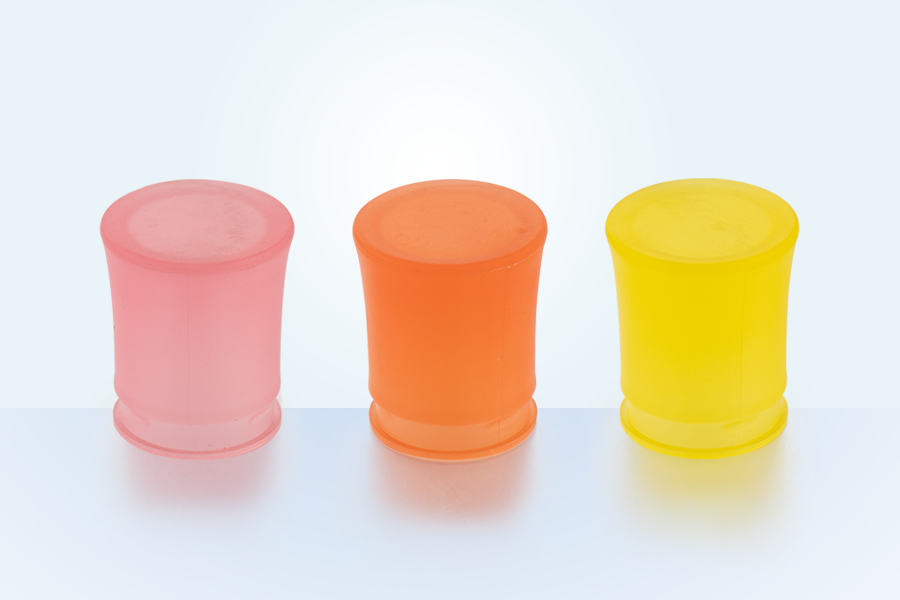 Plastik renkli koku vidalı kapak